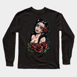 Dia de los Muertos Long Sleeve T-Shirt